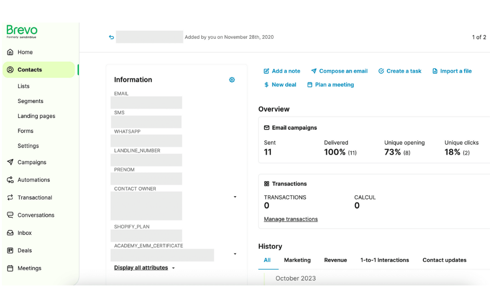 How to Use Brevo CRM to Manage and Grow Your Contacts?